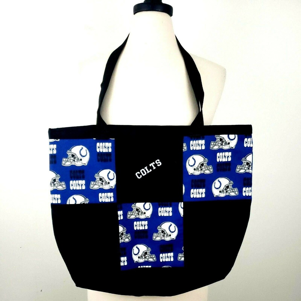 Indianapolis Colts Purse Tote Shopping Bag Footbal